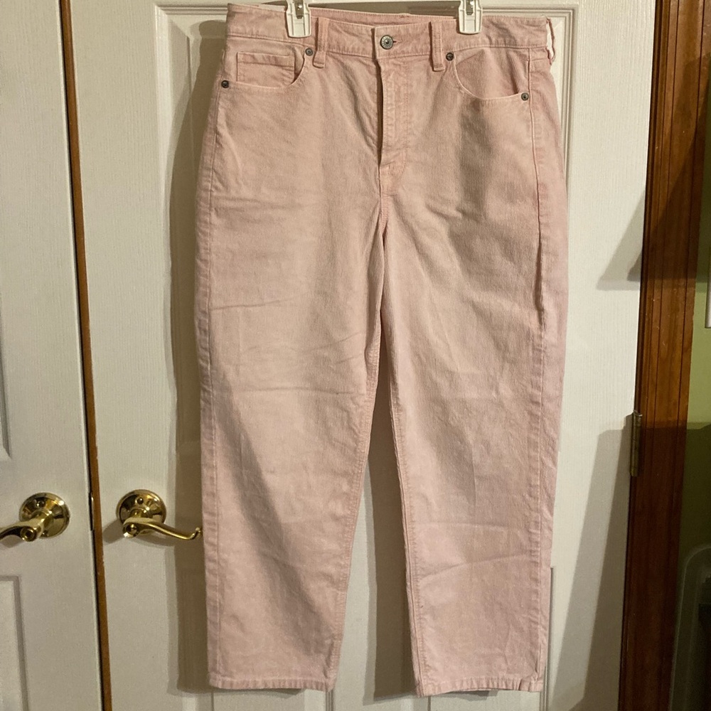 American Eagle stretch women’s size 10 short pill pink pants